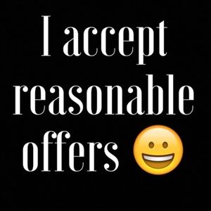 Offers and price negotiable